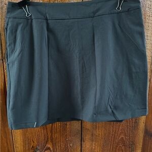 Women's Black Skort